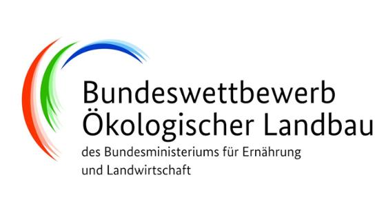 Logo des Bundeswettbewerbs Ökolandbau, neues Fenster: Link zu www.oekolandbau.de