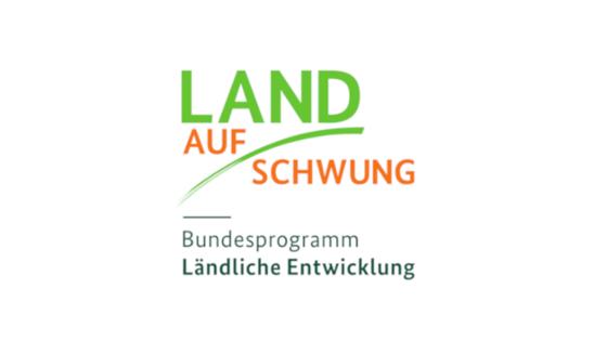Logo des Modellvorhabens Land(auf)Schwung