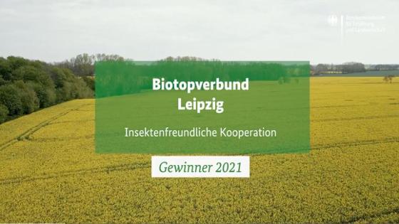 Startbild des Preisträgerfilms zum Biotopverbund Leipzig