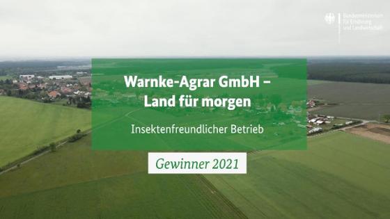 Startbild des Preisträgerfilms zur Warnke-Agrar GmbH