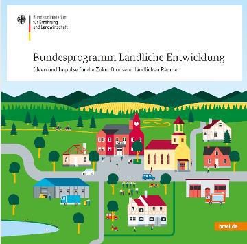 Cover der Broschüre "Bundesprogramm Ländliche Entwicklung"