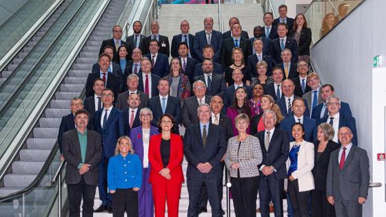 Gruppenbild: OECD-Agrarministertreffen in Paris